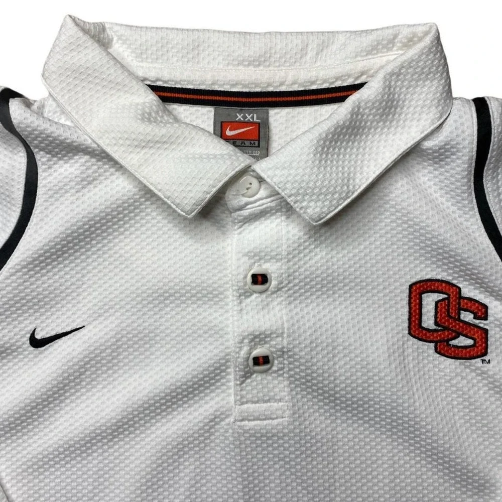 Vintage Nike Team OREGON ST BEAVERS polo shirt‎